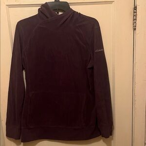 Columbia Dark Burgundy Fleece Pullover Size L
